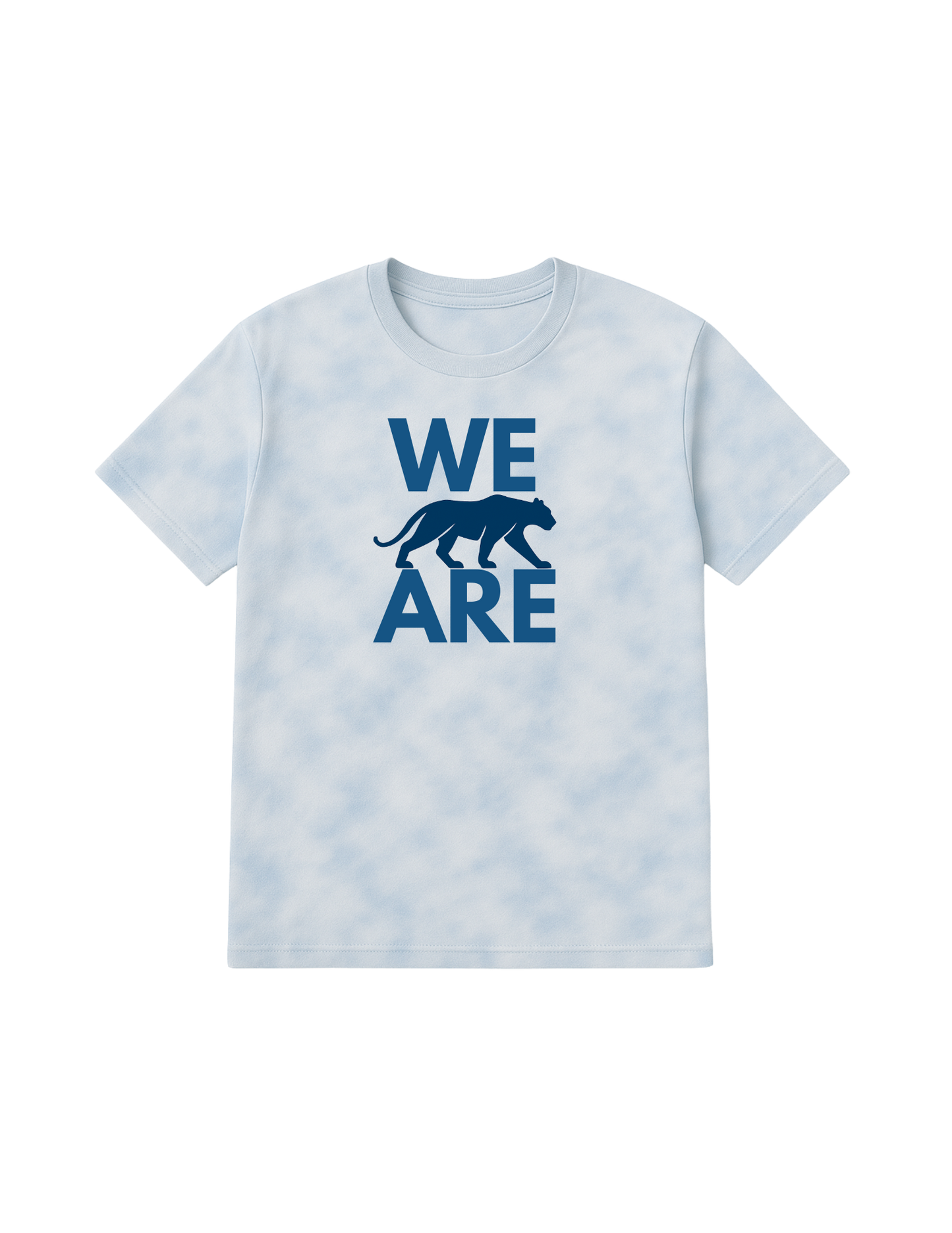 blue and white t shirts